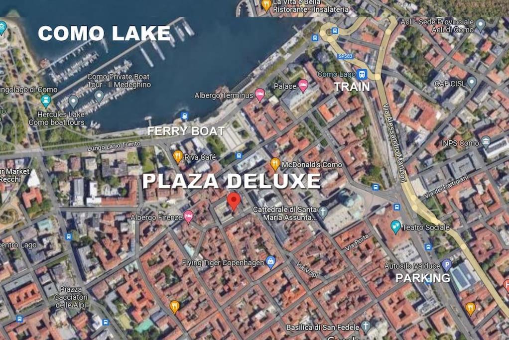 Plaza Deluxe Modern Center House - View Como Lake - Top Privacy 외부 사진